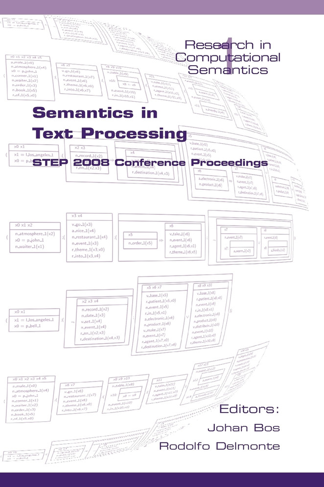 Semantics in Text Processing
