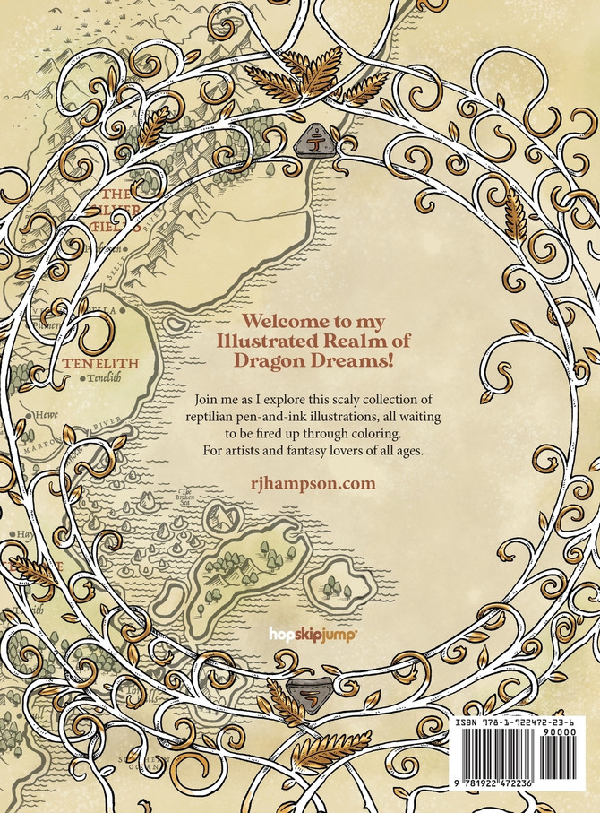 Dragon Dreams Coloring Book