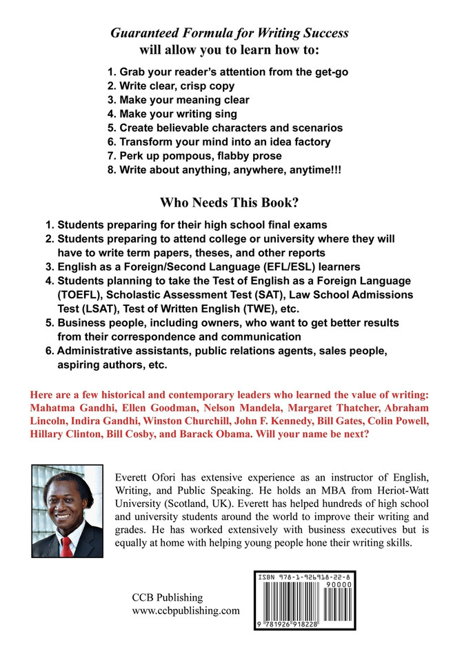 Guaranteed Formula for Writing Success