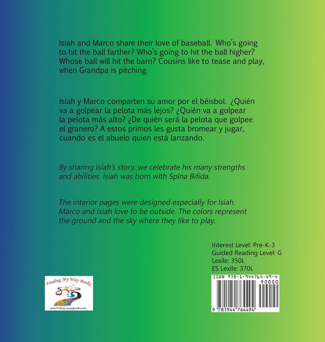 Marco and I Want To Play Ball/Marco y yo queremos jugar al béisbol