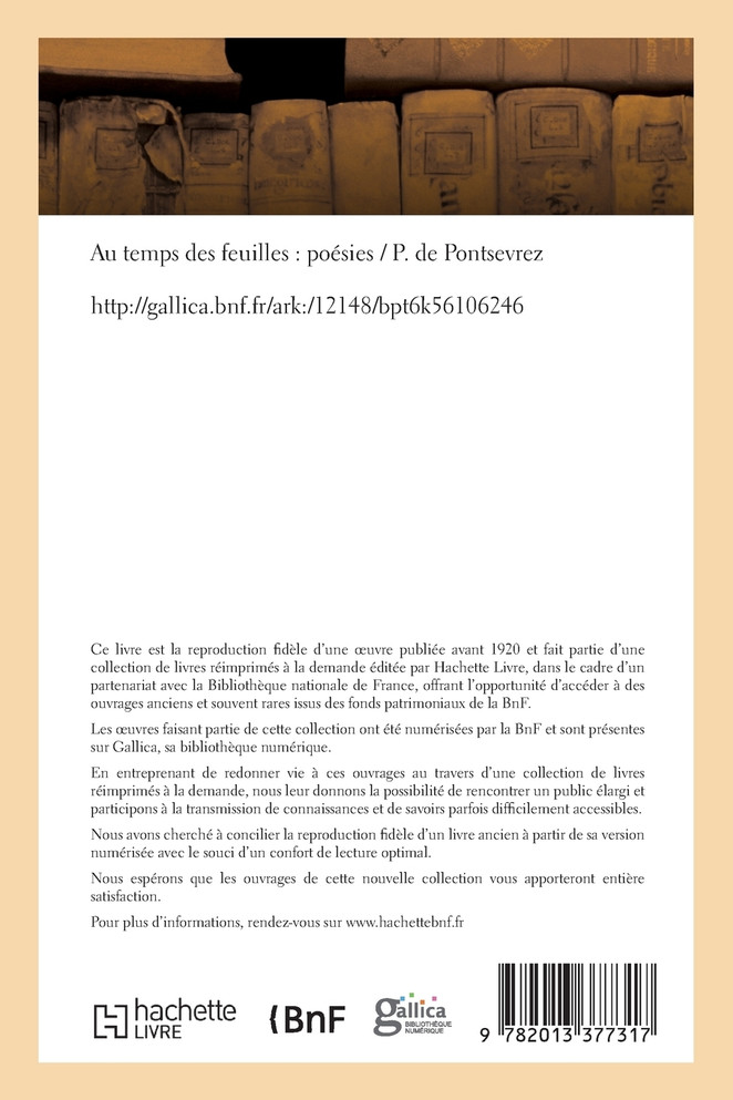Au temps des feuilles