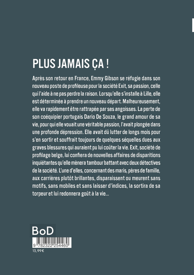 Plus jamais ça !!!