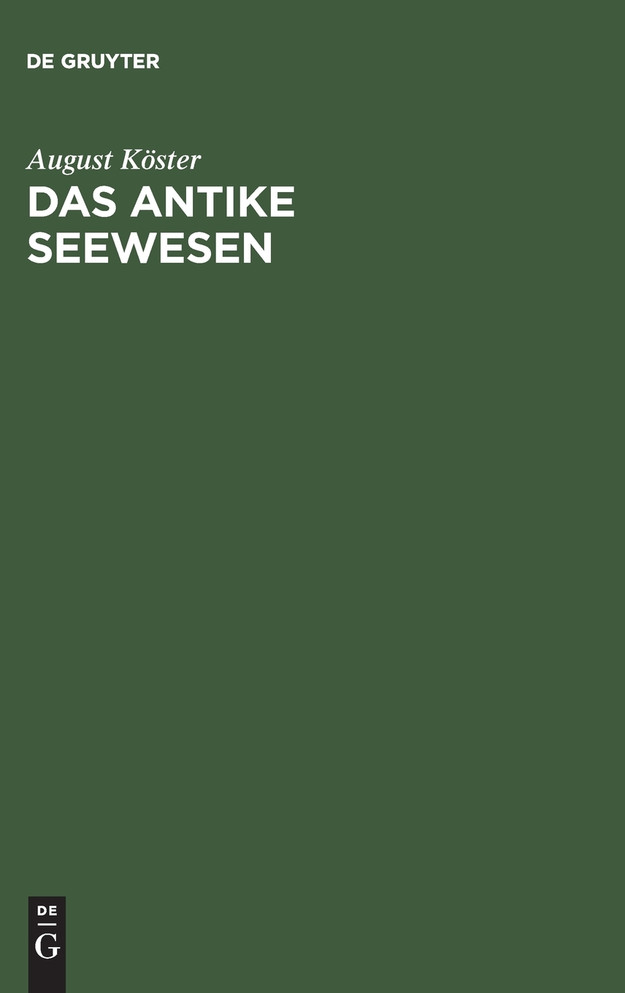 Das antike Seewesen