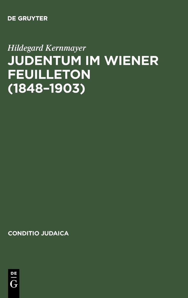 Judentum im Wiener Feuilleton (1848--1903)