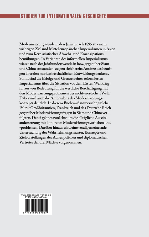Imperialismus und Modernisierung