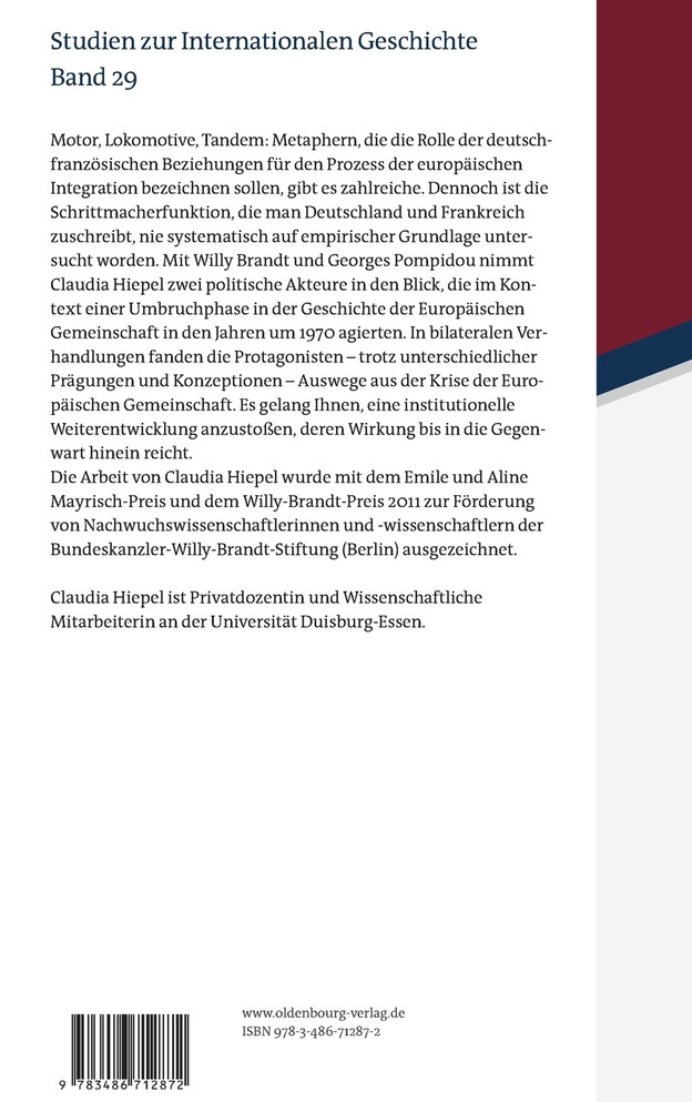 Willy Brandt und Georges Pompidou
