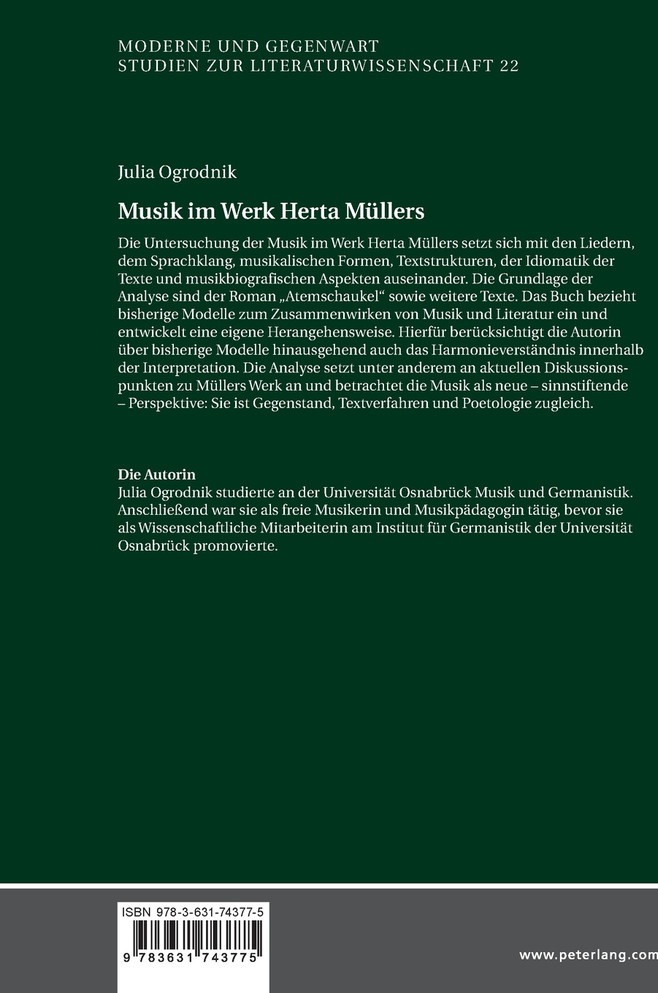 Musik im Werk Herta Muellers