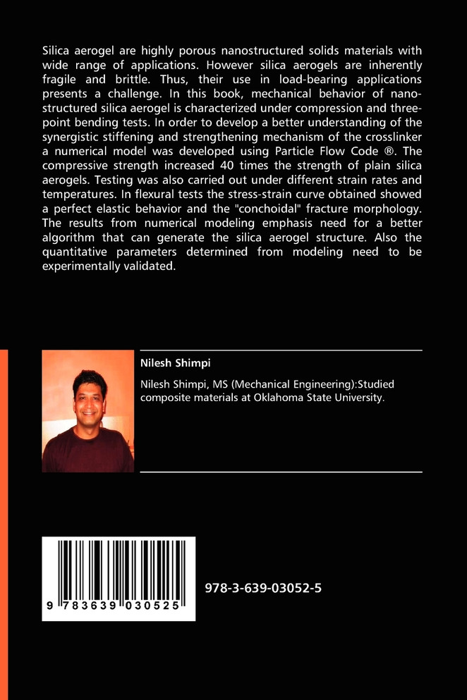 Crosslinked Silica Aerogel