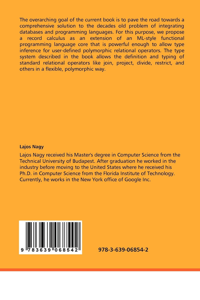 Typing Polymorphic Relational Operators