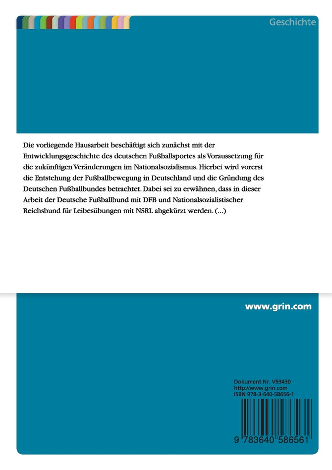 Fußball zur Zeit des Nationalsozialismus