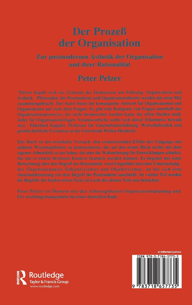 Der ProzeB der Organisation