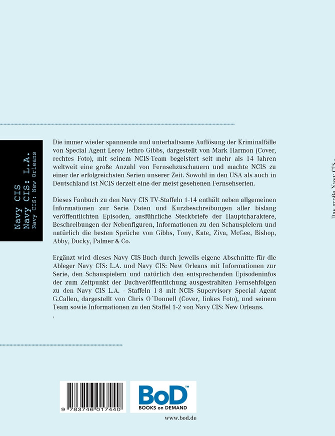 Das große Navy CIS - Buch 2017