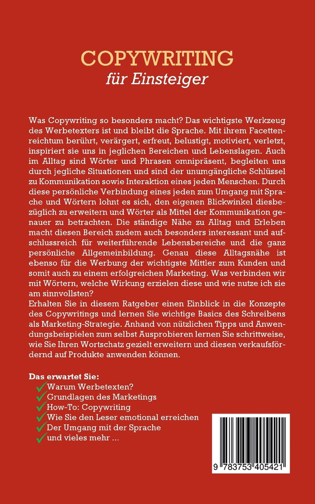 Copywriting für Einsteiger