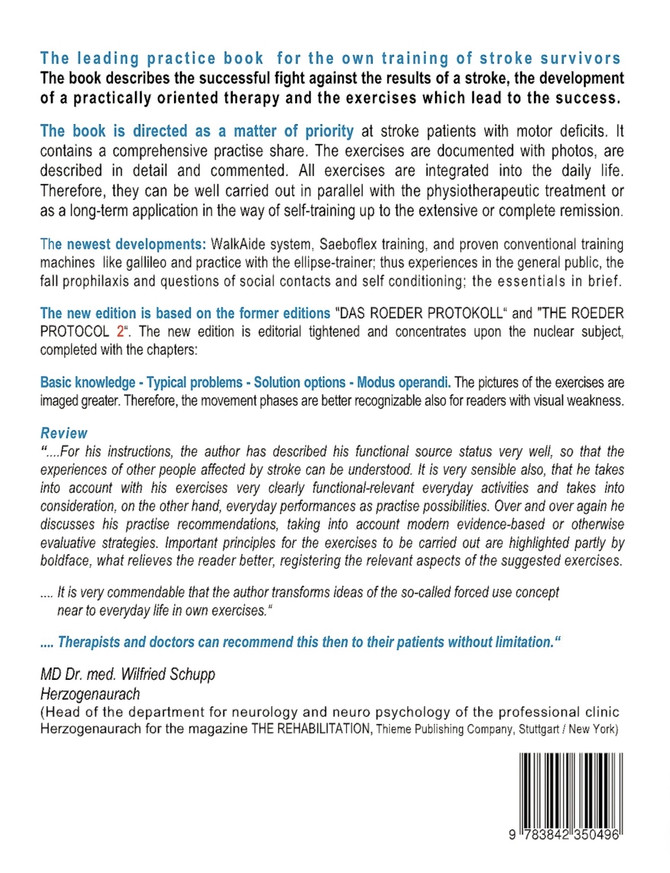 THE ROEDER PROTOCOL 3 - Basic knowledge - Typical problems - Solution options - Modus operandi - Optimized walking - Remobilization of the hand - PB-Black&white