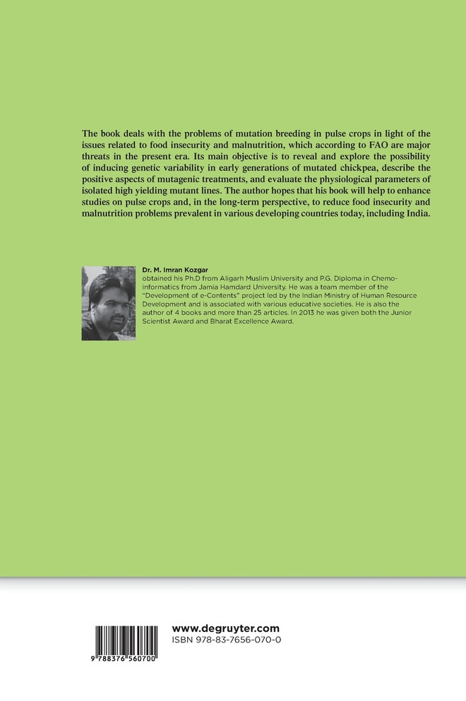 Mutation Breeding in Chickpea