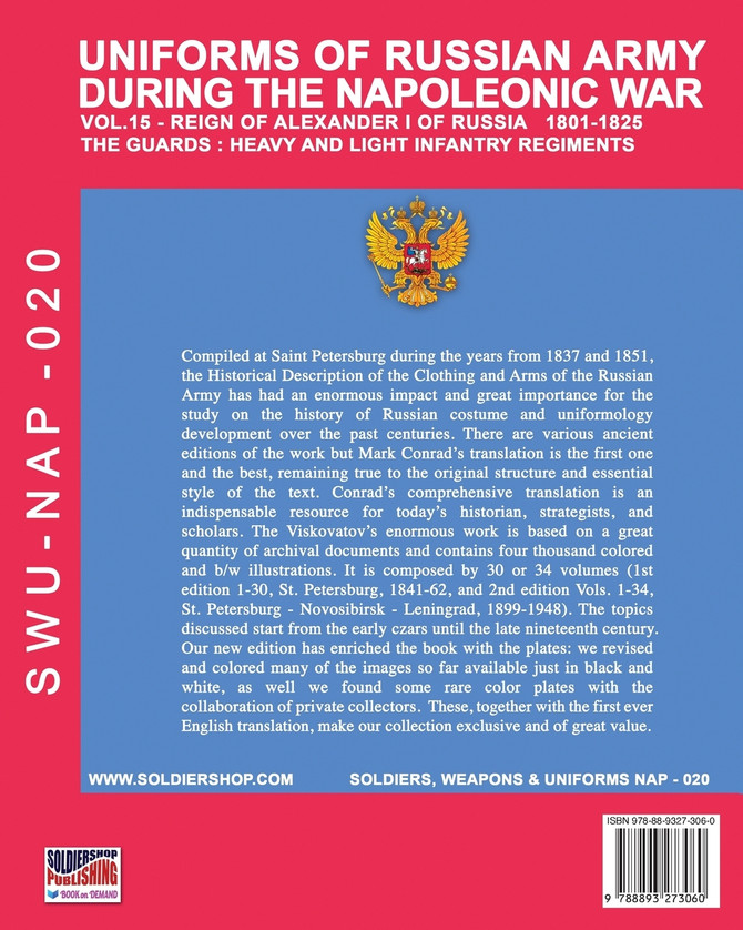 Uniforms of Russian army during the Napoleonic war vol.15