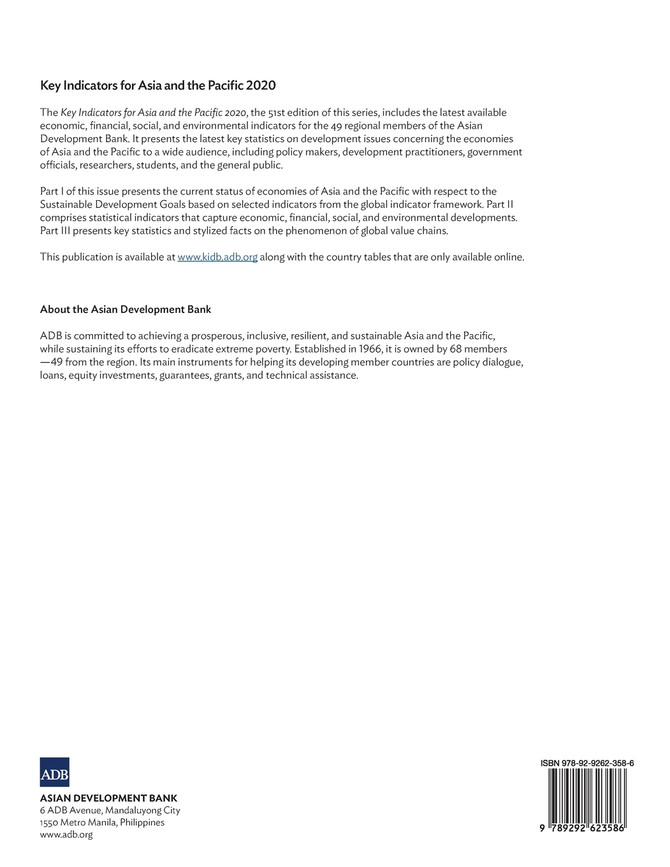 Key Indicators for Asia and the Pacific 2020