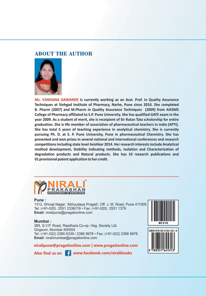 Pharmaceutical Analysis I