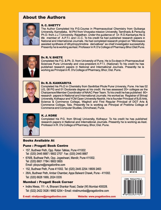 Pharmaceutical Organic Chemistry