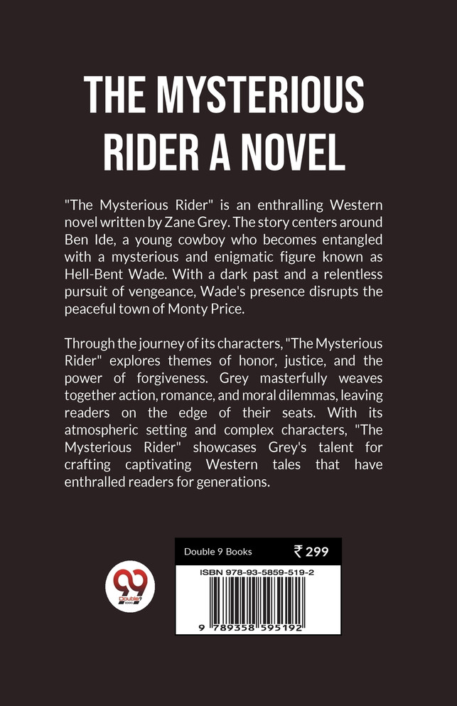 The Mysterious Rider a novel