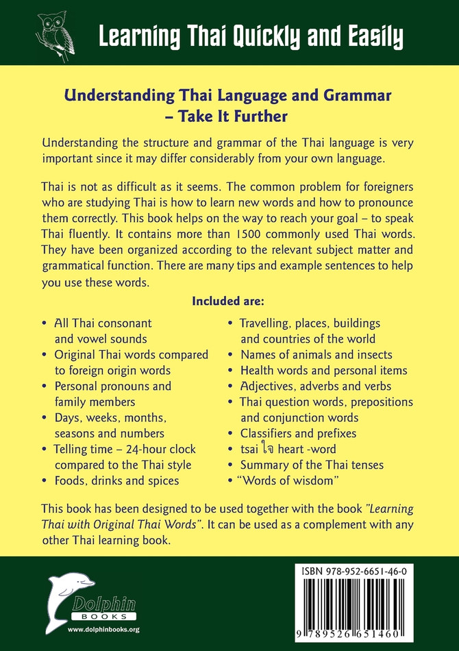 Understanding Thai Language and Grammar