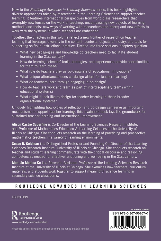 Teacher Learning in Changing Contexts