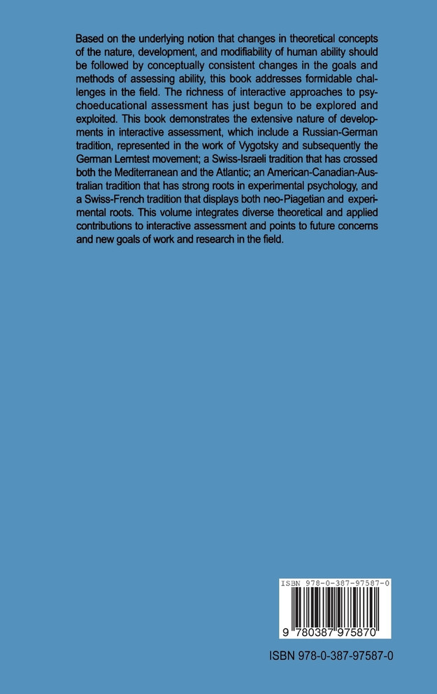 Interactive Assessment