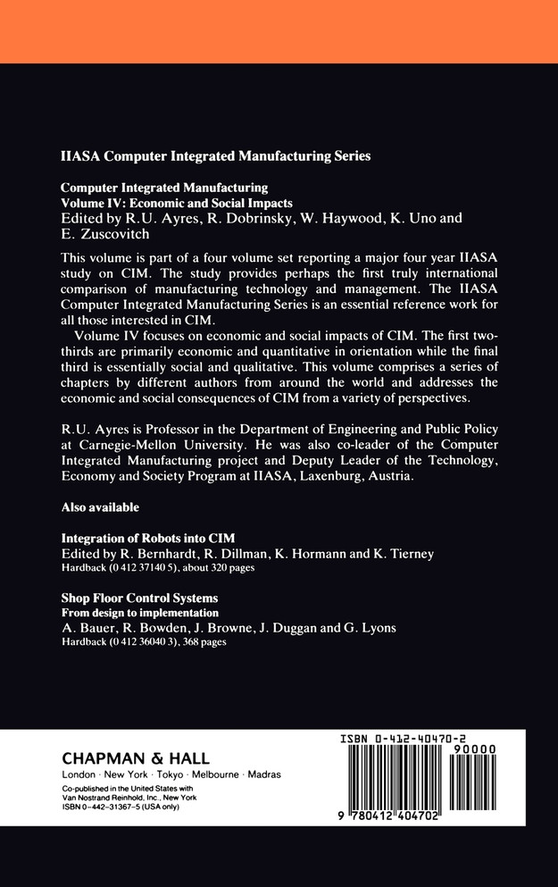 Computer Integrated Manufacturing