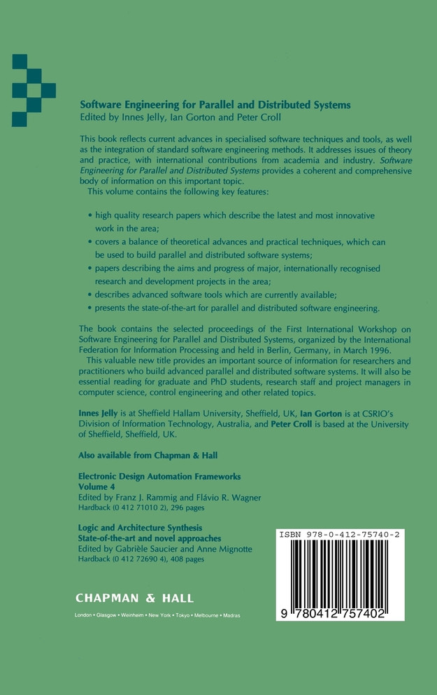 Software Engineering for Parallel and Distributed Systems