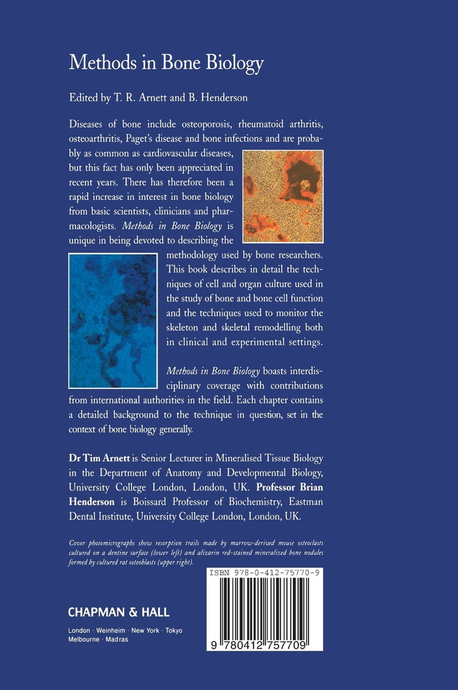 Methods in Bone Biology