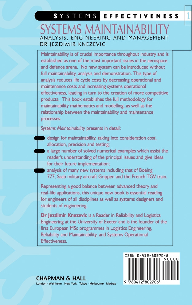 Systems Maintainability