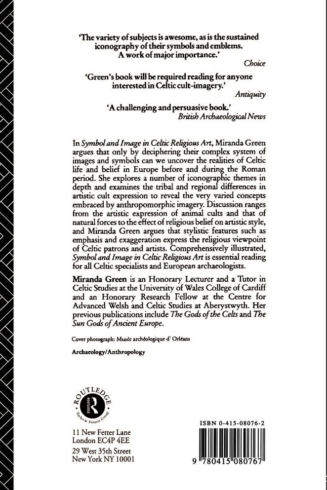 Symbol and Image in Celtic Religious Art