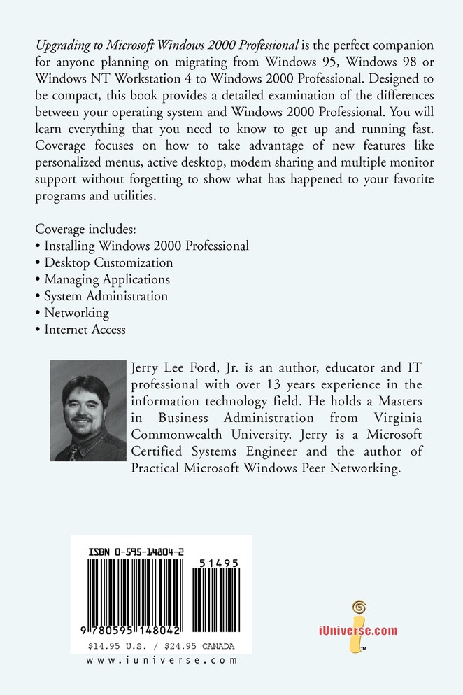 Upgrading to Microsoft Windows 2000 Professional