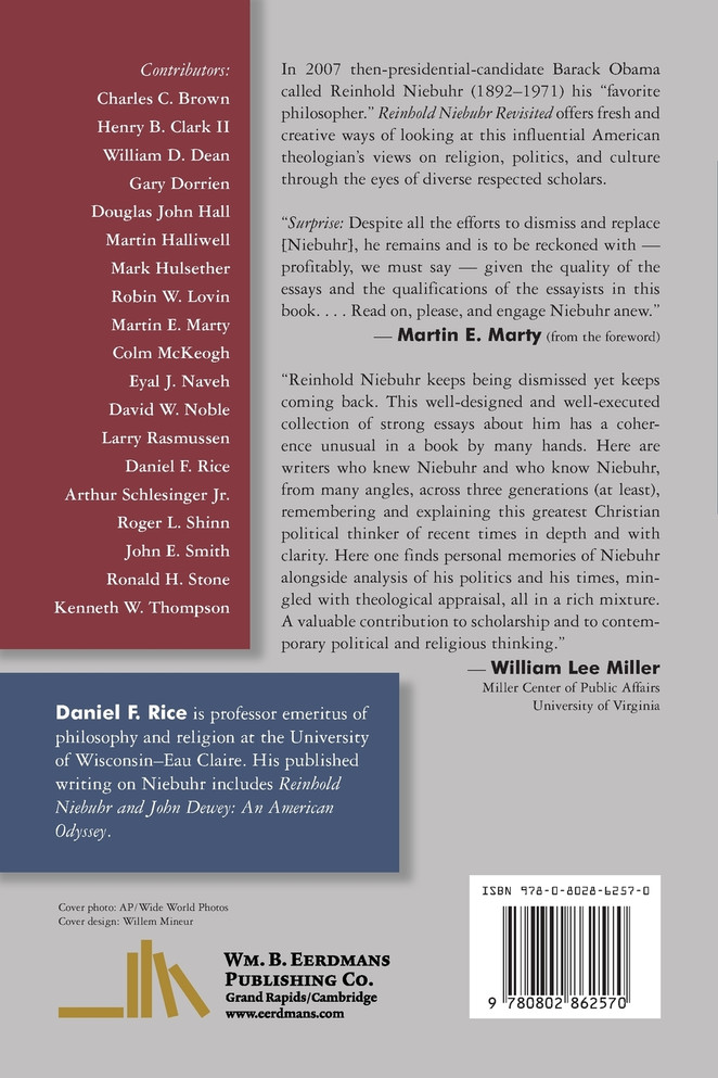 Reinhold Niebuhr Revisited