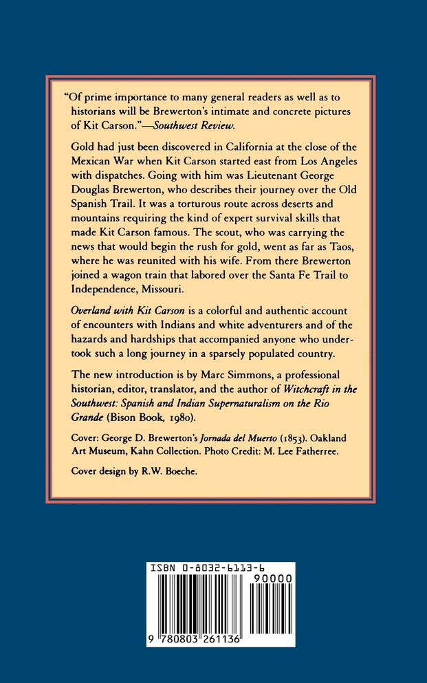 Overland with Kit Carson