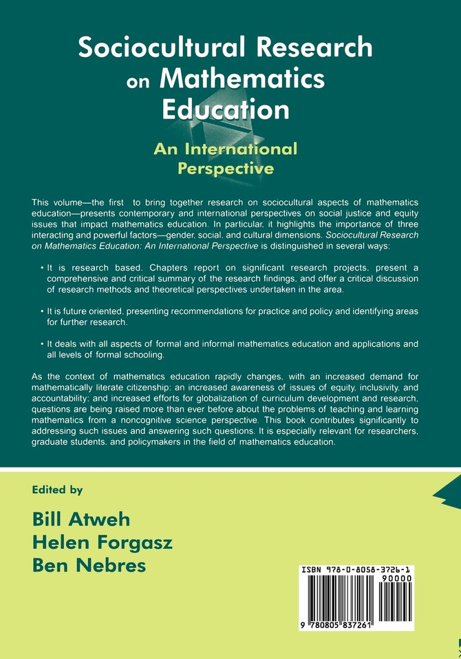 Sociocultural Research on Mathematics Education