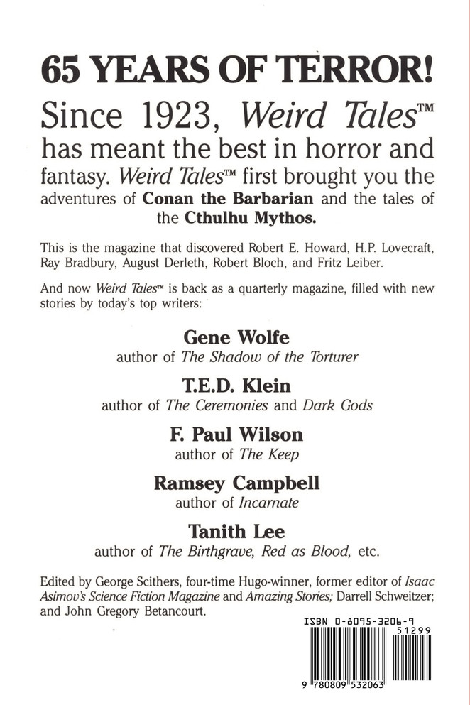 Weird Tales 290 (Spring 1988)