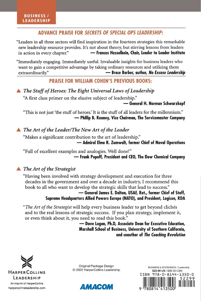 Secrets of Special Ops Leadership