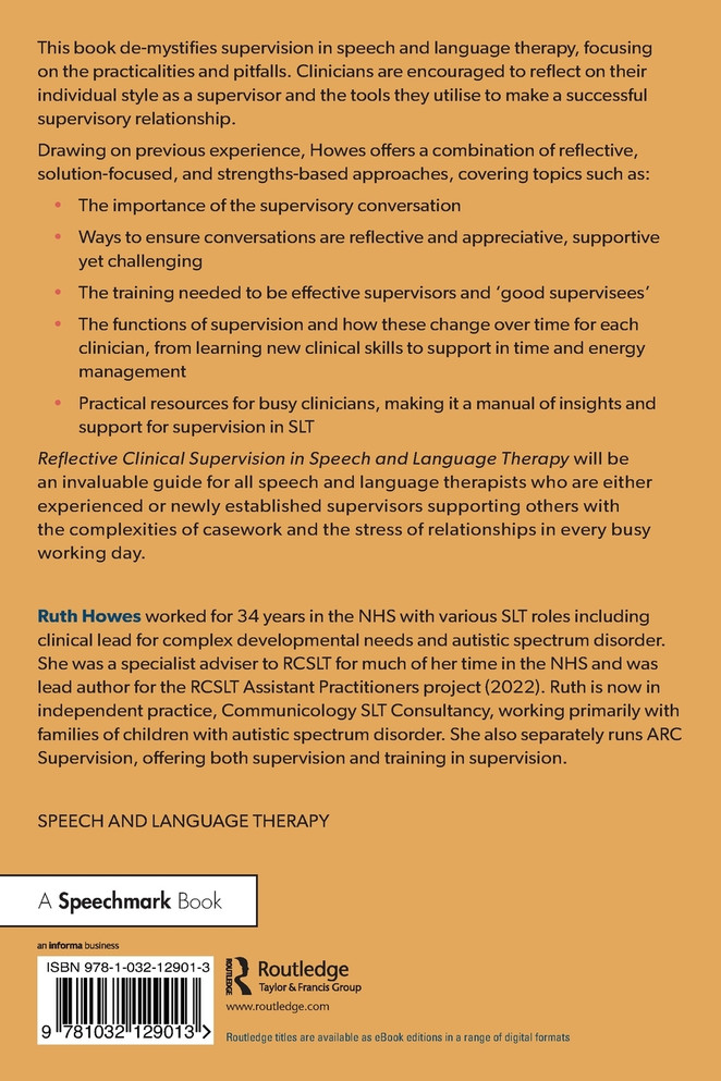 Reflective Clinical Supervision in Speech and Language Therapy