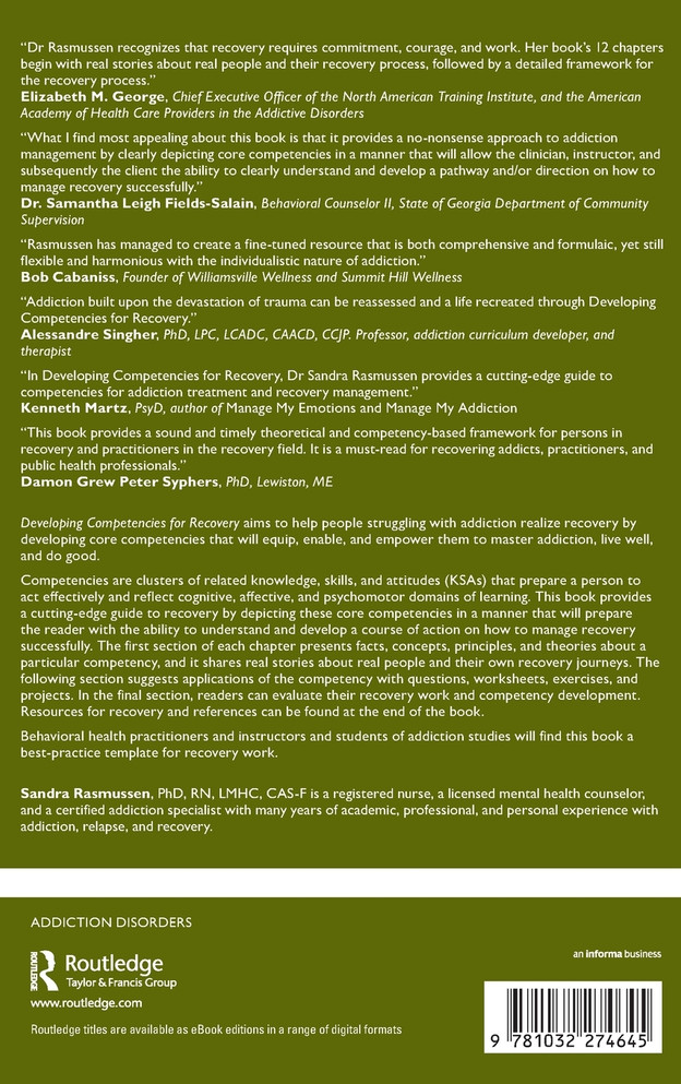 Developing Competencies for Recovery