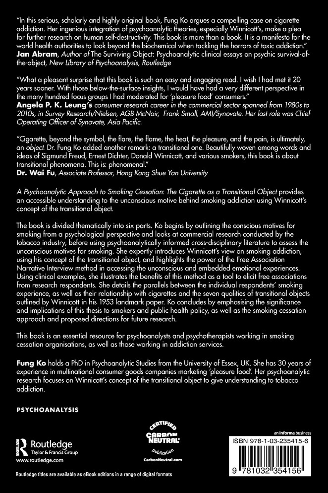 A Psychoanalytic Approach to Smoking Cessation