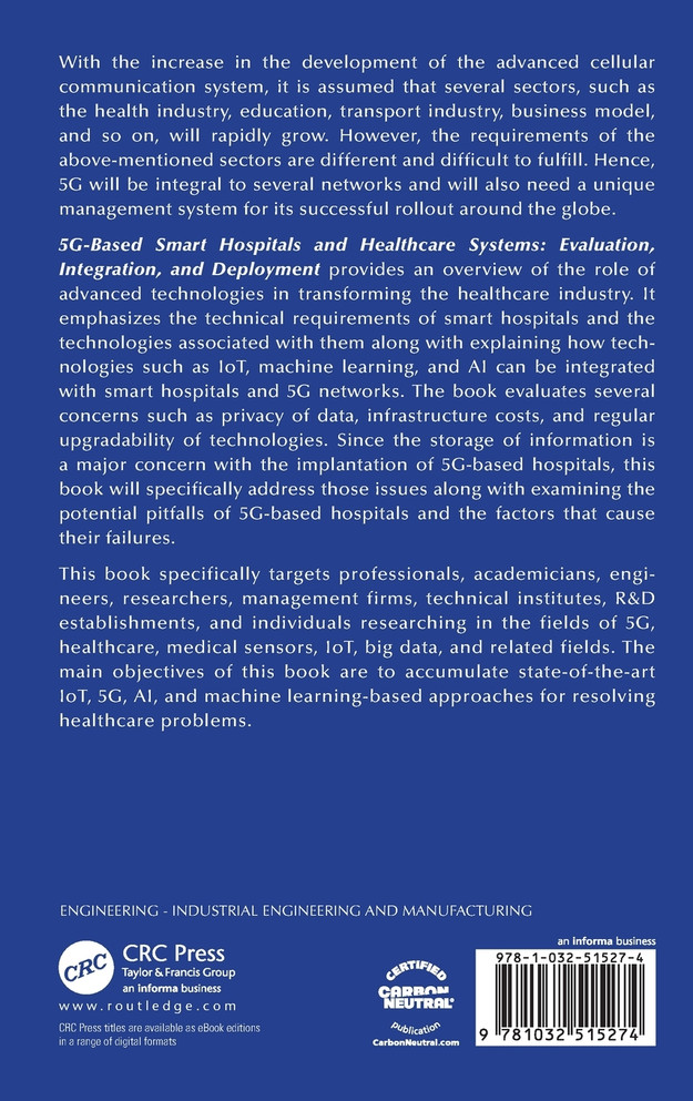 5G-Based Smart Hospitals and Healthcare Systems