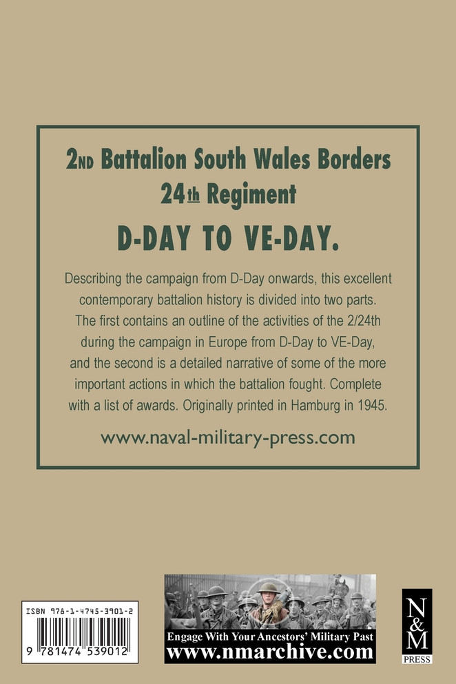 2nd BATTALION SOUTH WALES BORDERS 24th REGIMENT