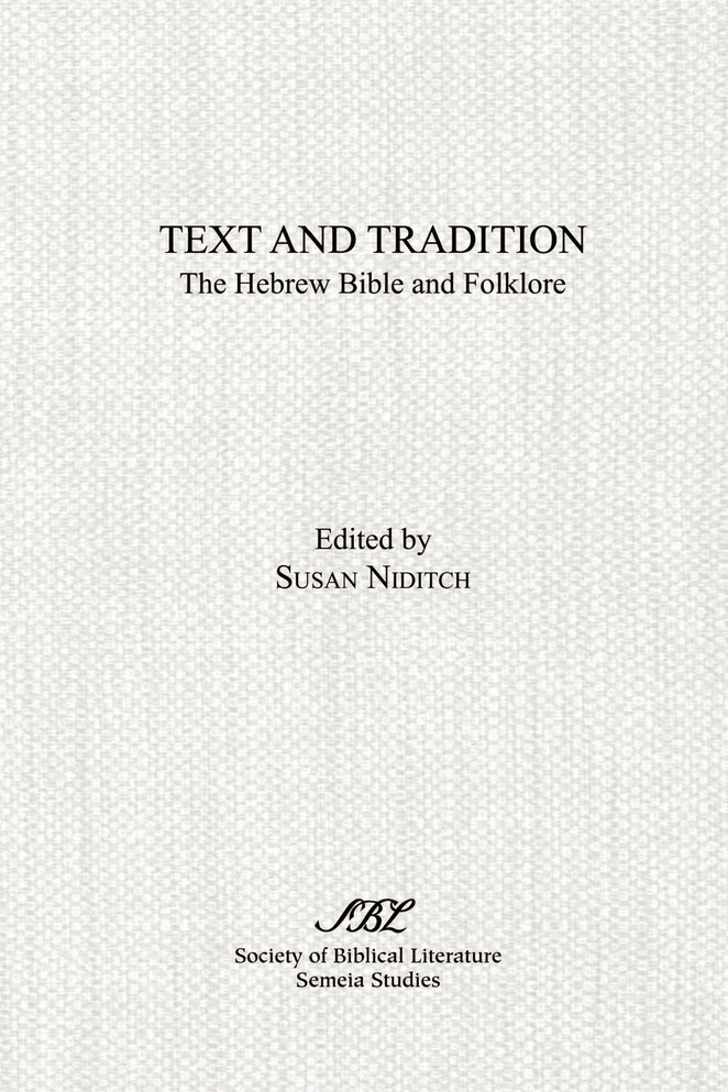Text and Tradition