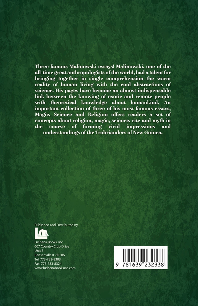 Magic, Science And Religion