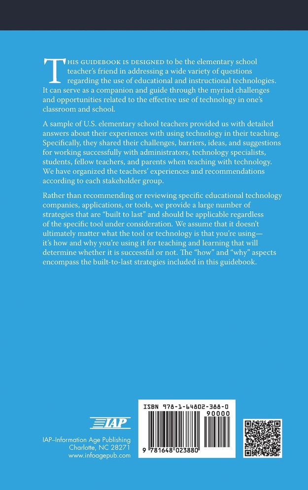 The Elementary School Teacher Technology Guidebook