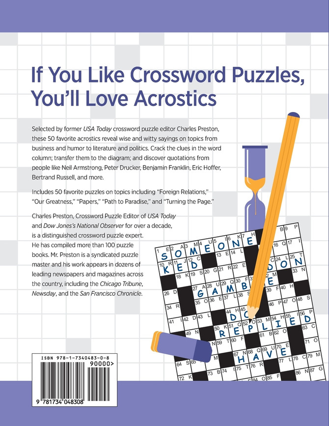Quote Acrostic Favorites