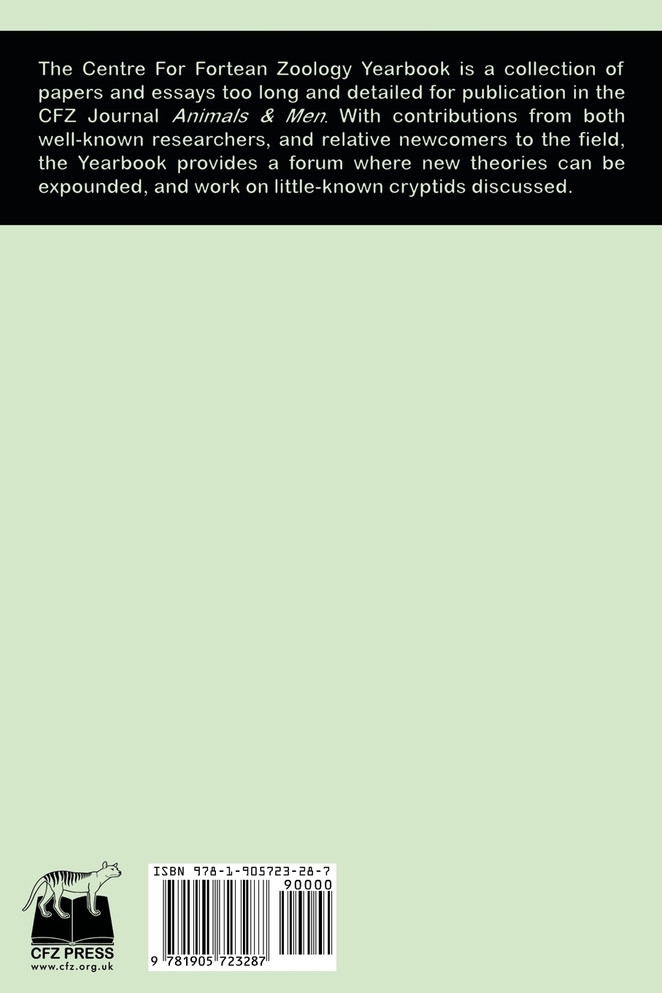 Centre for Fortean Zoology Yearbook 2000/1