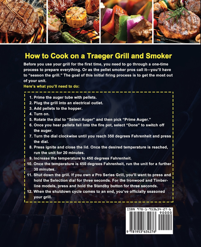 Traeger Grill & Smoker Cookbook for Beginners