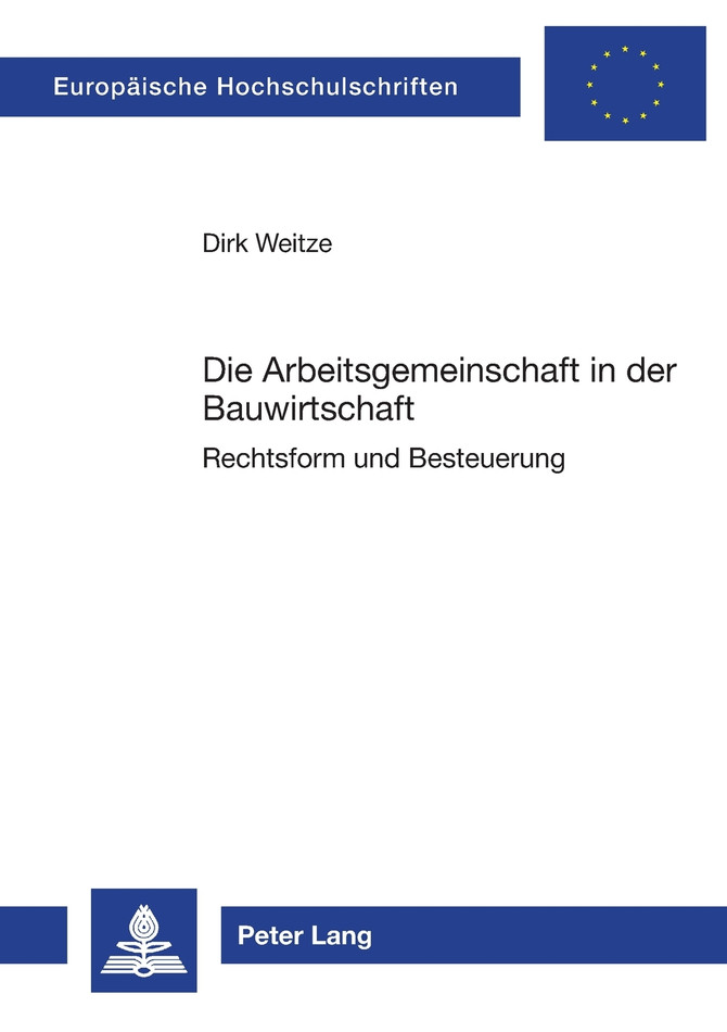 Die Arbeitsgemeinschaft in der Bauwirtschaft